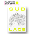 SÜD LAGE - deine individuelle Karte Stuttgart-Süd neon gelb