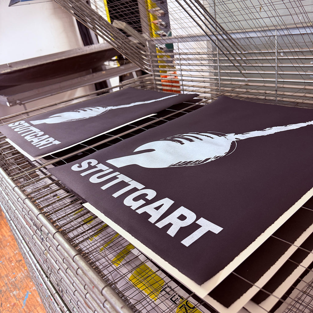 Print Stuttgart Fernsehturm MONOCHROME EDITION Detail