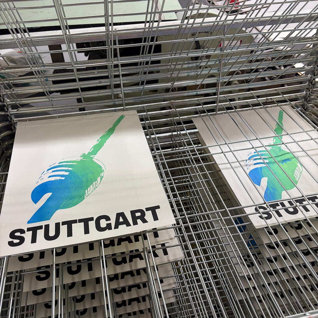 Stuttgart Fernsehturm Limited Print Neon