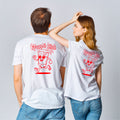 T-Shirt Frappé Club Unisex Neon Rot