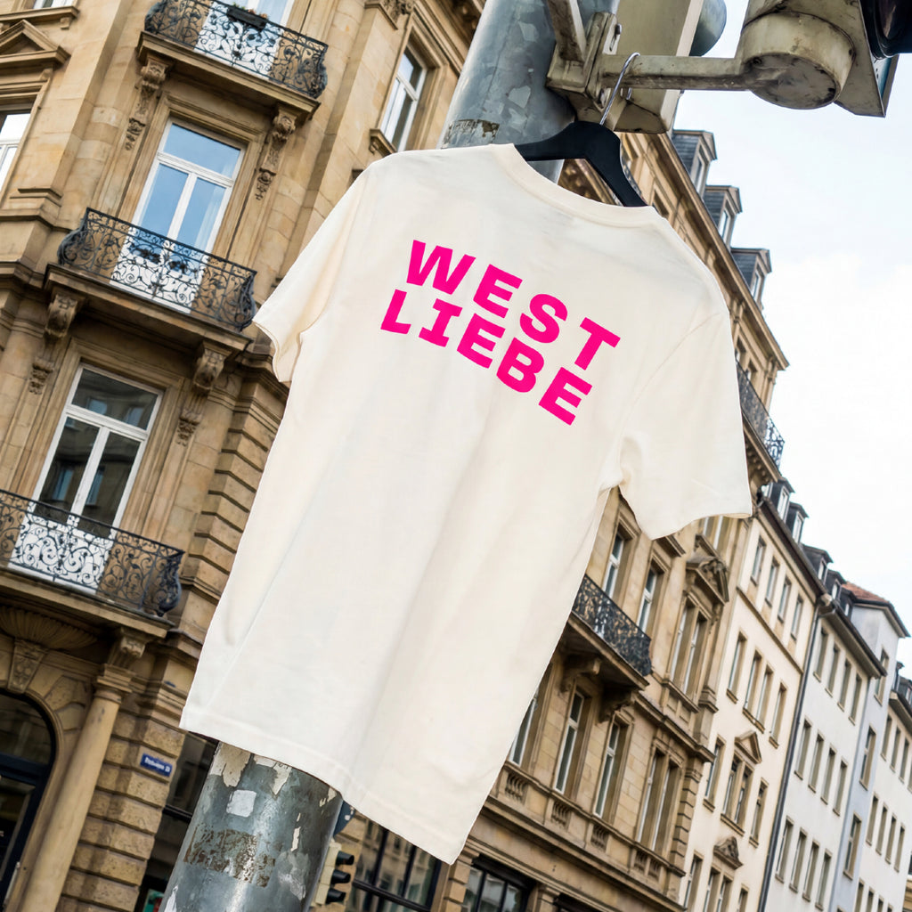 T-Shirt WEST LIEBE Neon Pink