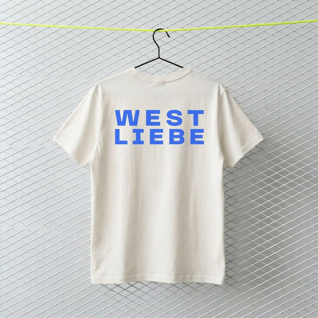 T-Shirt WEST LIEBE Neon Blau