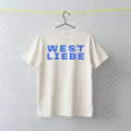 T-Shirt WEST LIEBE Neon Blau