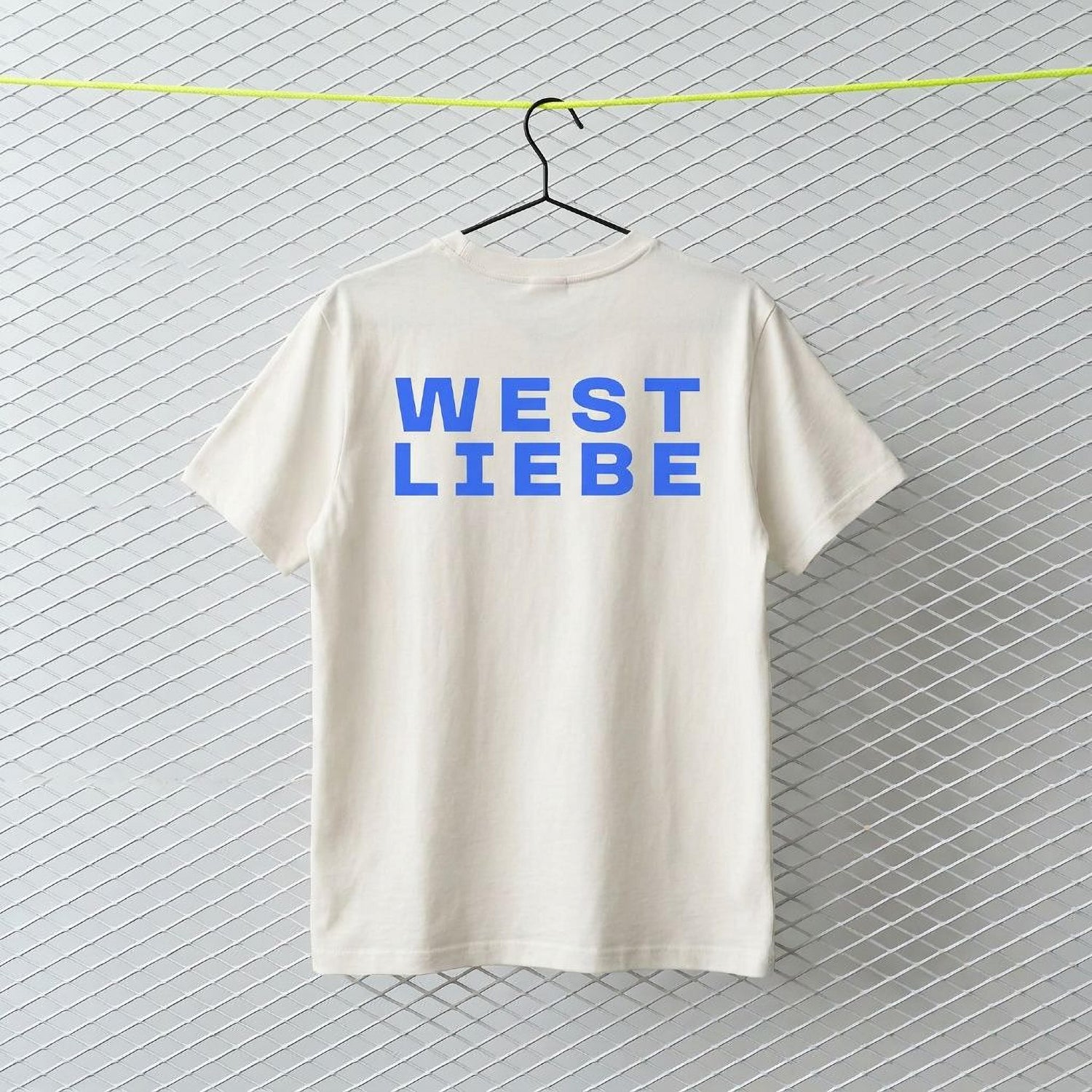 T-Shirt WEST LIEBE Neon Blau