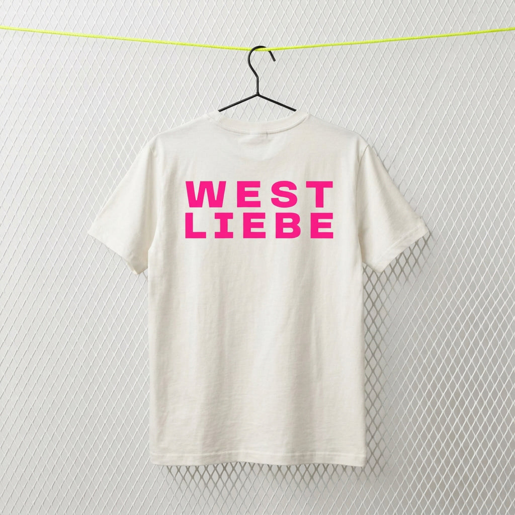 T-Shirt WEST LIEBE Neon Pink