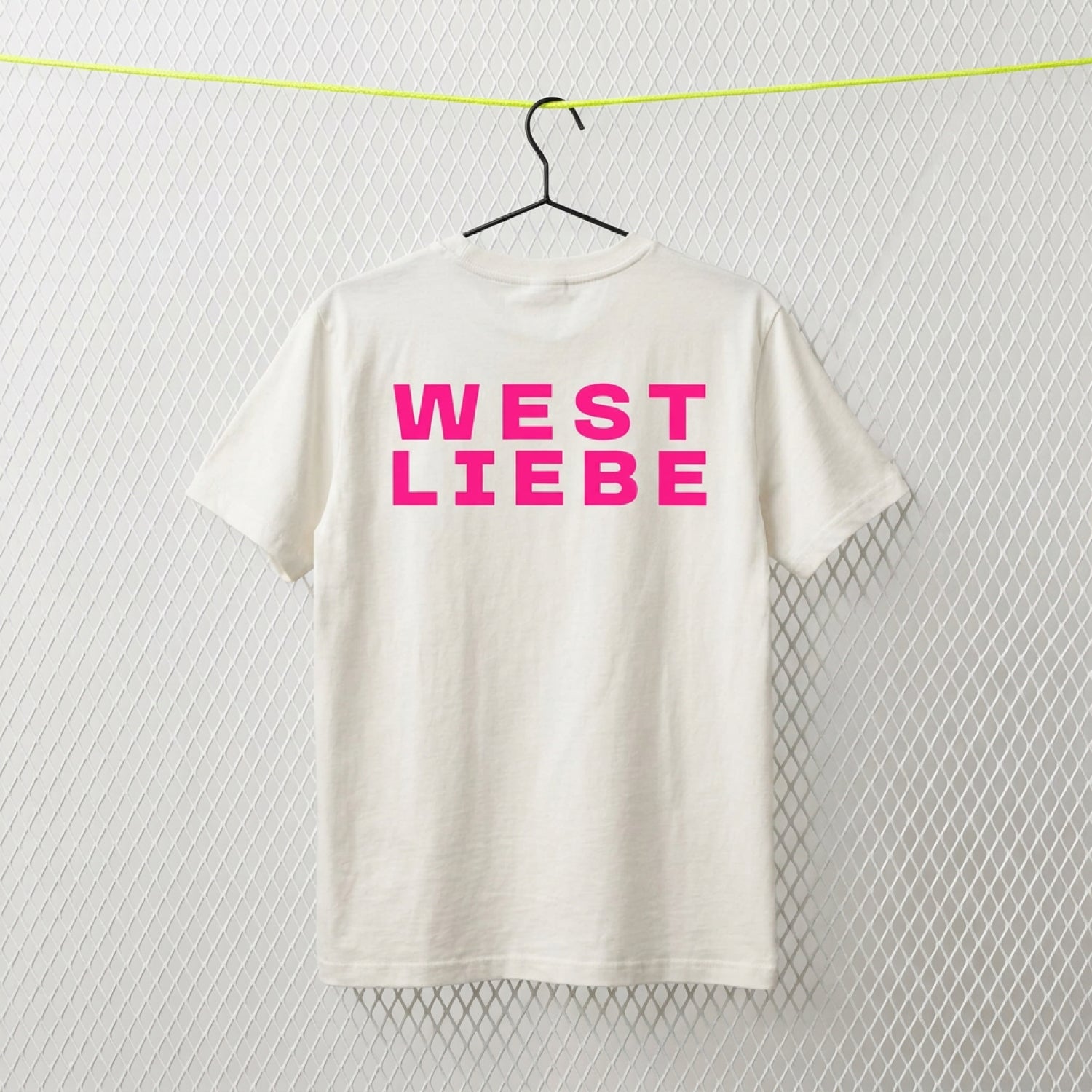 T-Shirt WEST LIEBE Neon Pink