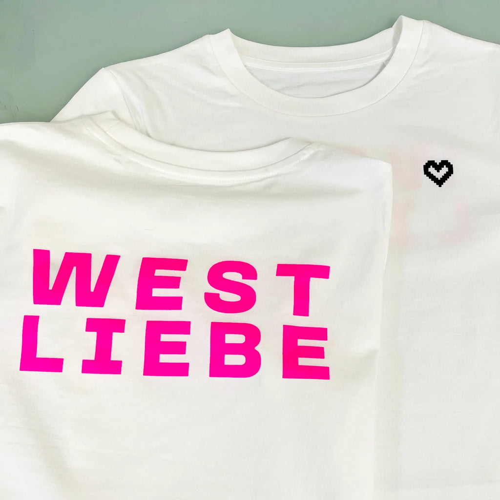 WEST LIEBE T-Shirts Neon Pink