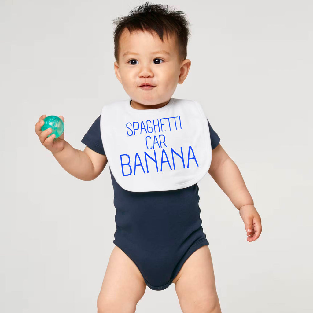 SPAGHETTI CAR BANANA – Baby Lätzchen
