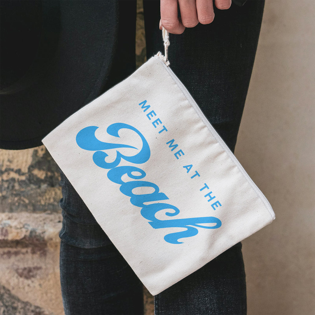 Canvas Täschchen Beach