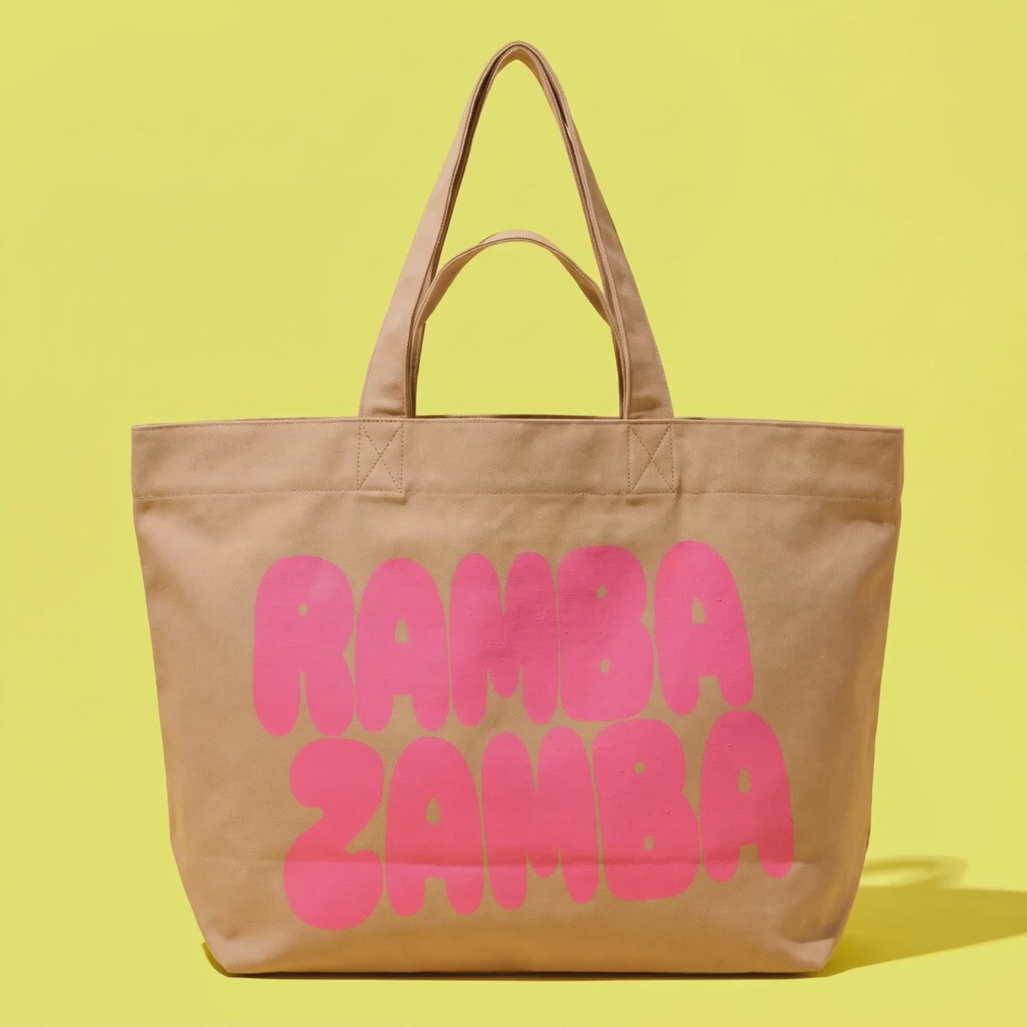 Big Bag RAMBAZAMBA Shopper soft neon pink